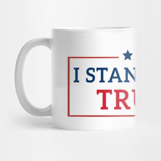 i stand with trump Mug